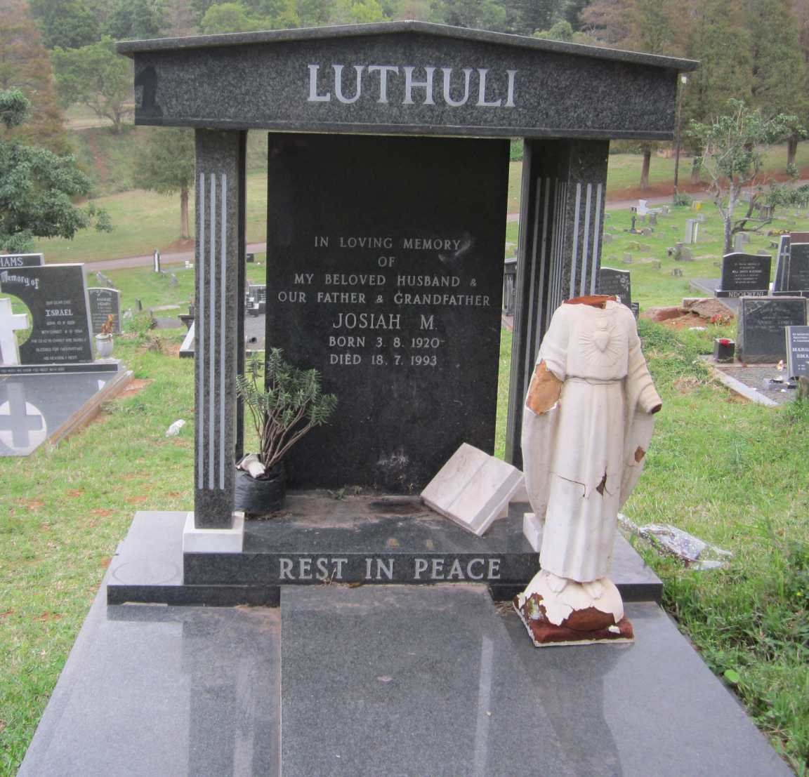 LUTHULI Josiah M. 1920-1993