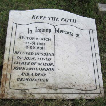 RICH Hylton S. 1931-2011