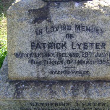 LYSTER Patrick 1883-1956 &amp; Catherine 1882-1960 :: LYSTER Mary 1915-1967