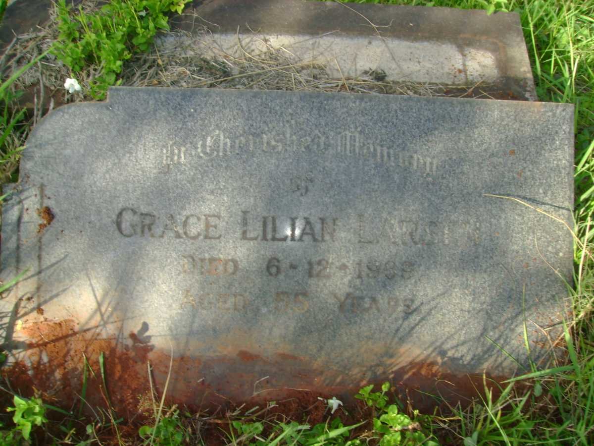LARSEN Grace Lilian -1969