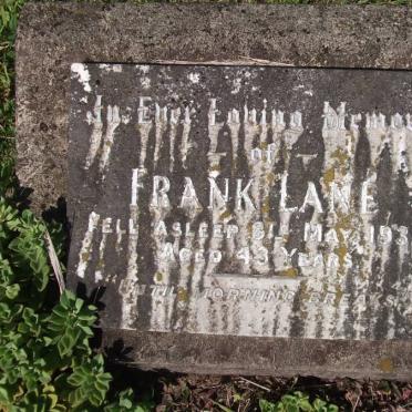 LANE Frank -1932