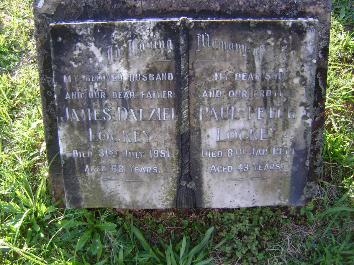 LOCKEY James Dalziel-1951 :: LOCKEY Paul Peter -1959