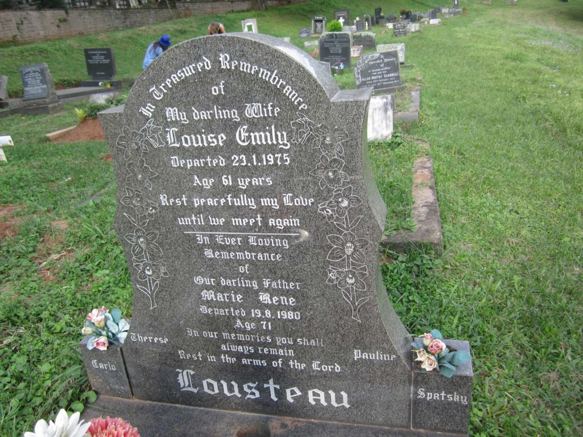LOUSTEAU Marie Rene -1980 &amp; Louise Emily -1975