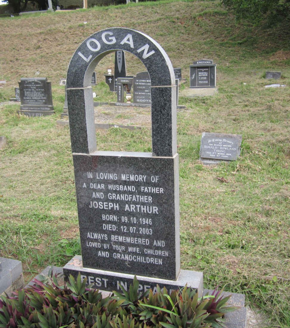 LOGAN Joseph Arthur 1946-2003