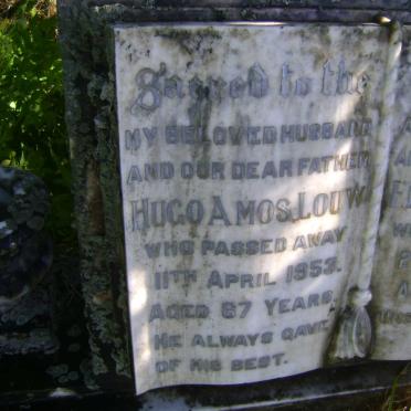 LOUW Hugo Amos -1953