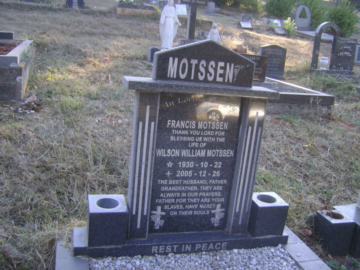 MOTSSEN Wilson William 1930-2005