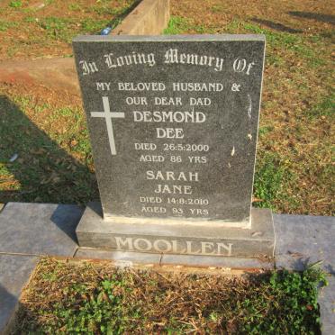 MOOLLEN Desmond Dee -2000 &amp; Sarah Jane -2010