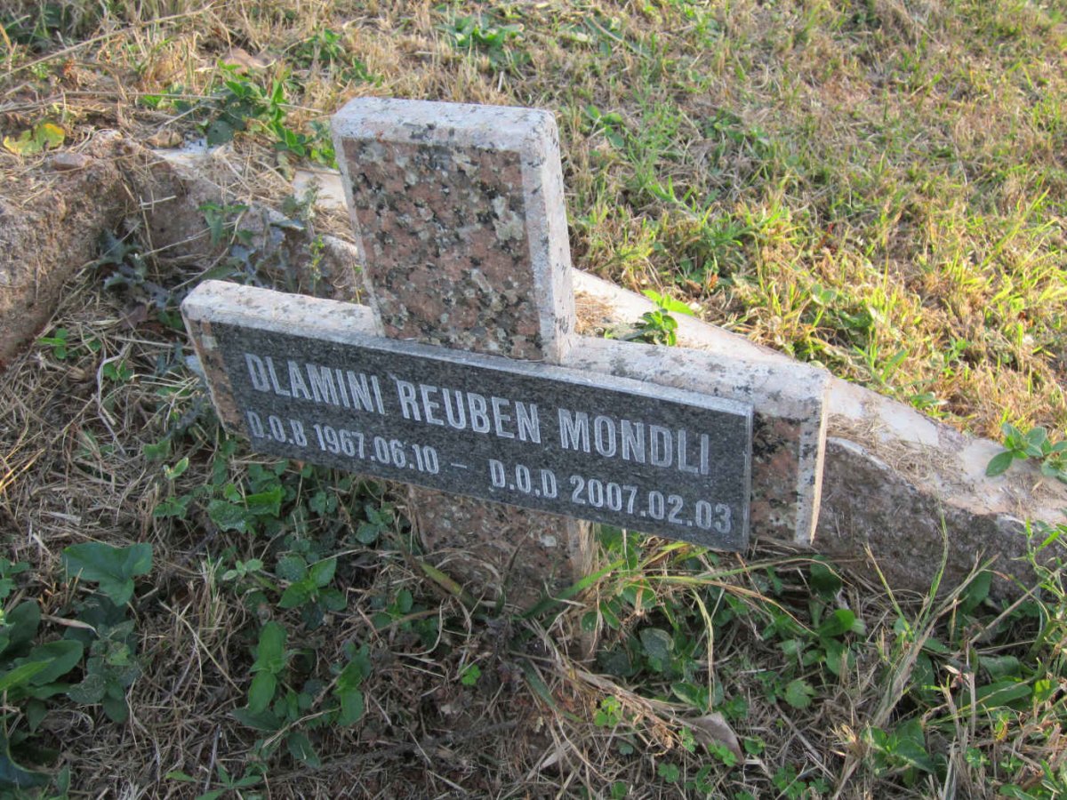 MONDLI Dlamini Reuben 1967-2007