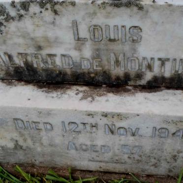 MONTILLE Louis Alfred, de -1943 
