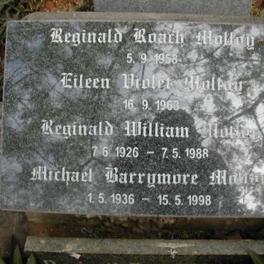 MOLLOY Reginald Roach -1953 :: MOLLOY Eileen Violet -1963