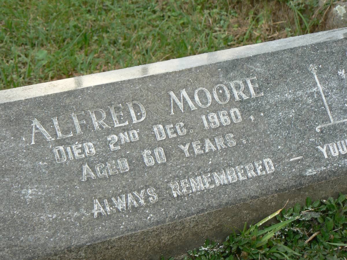 MOORE Alfred -1960