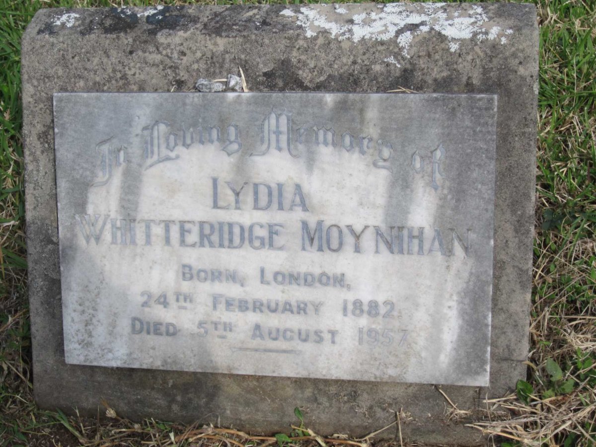 MOYNIHAN Lydia Whitteridge 1882-1957