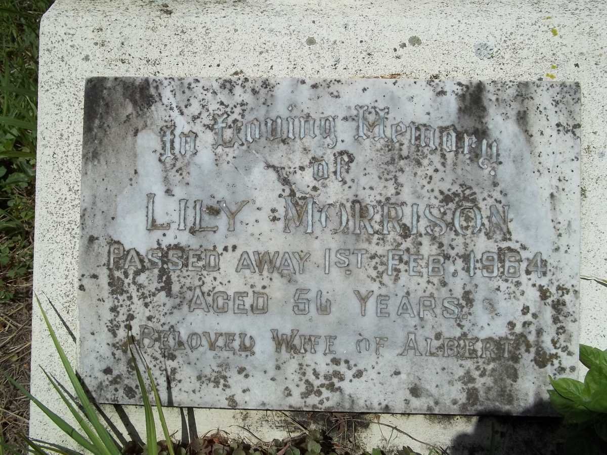 MORRISON Lily -1964