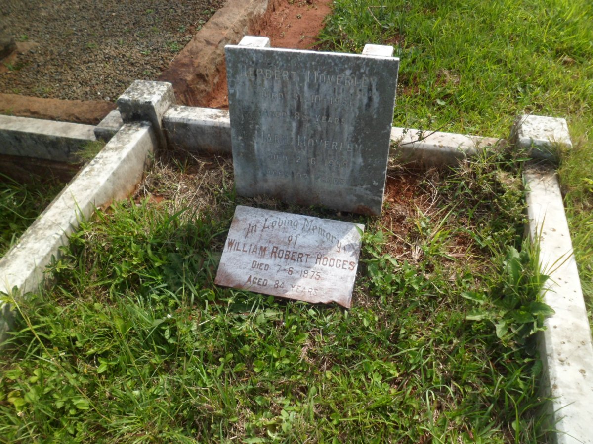 MOVERLEY Herbert -1951 &amp; Mary -1959 :: HODGES William Robert -1975