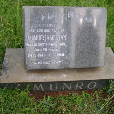 MUNRO Dalmuir James Ian 1943-1969