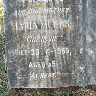 MUNNS Maria -1955