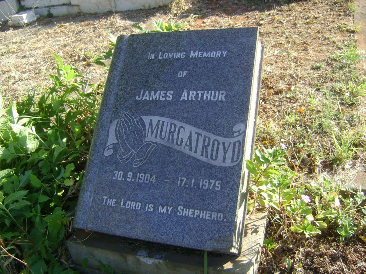 MURGATROYD James Arthur 1904-1975