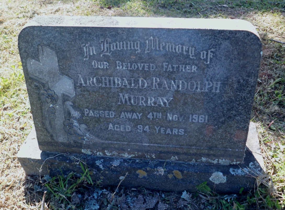 MURRAY Archibald Randolph -1961