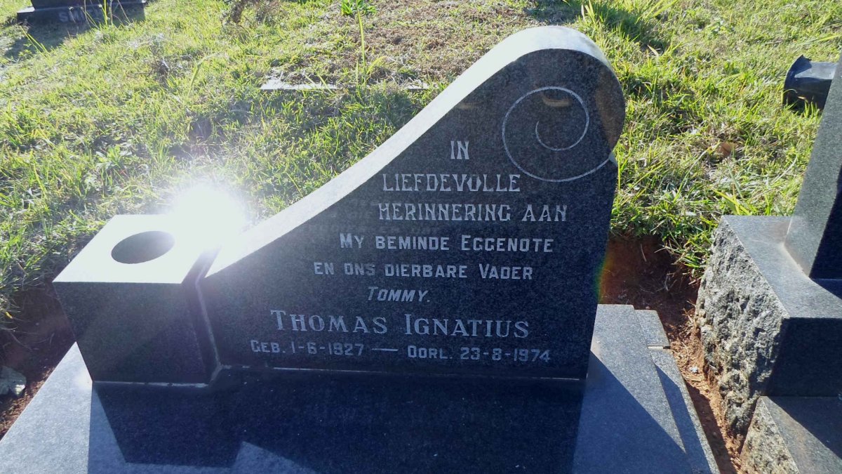 MULLER Thomas Ignatius 1927-1974