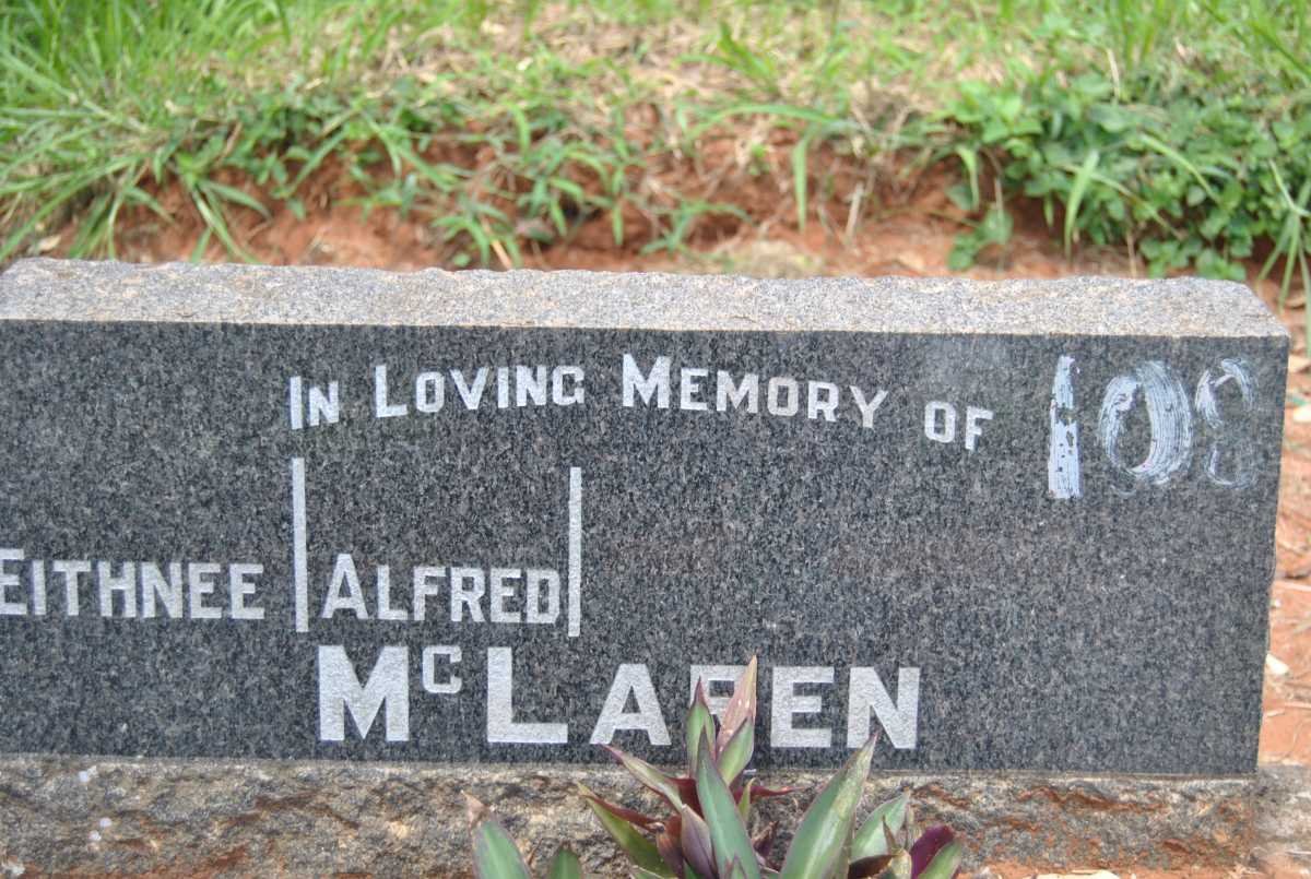 McLAREN Alfred :: McLAREN Eithnee