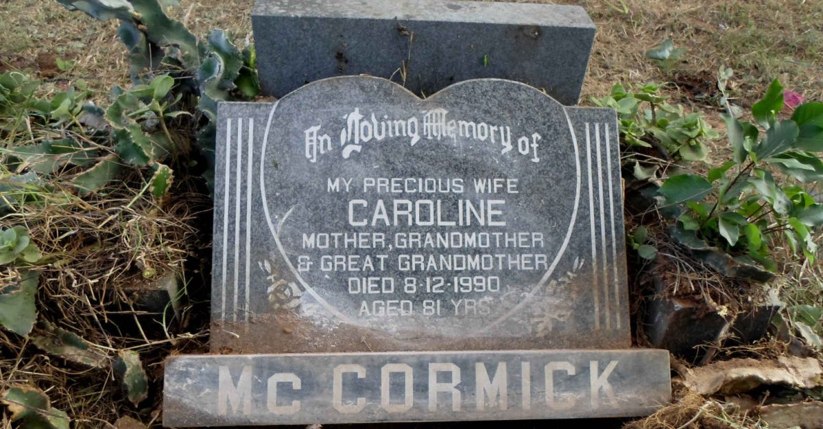 McCORMICK Caroline -1990