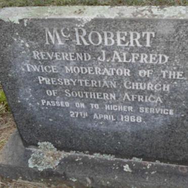 McROBERT J. Alfred -1968