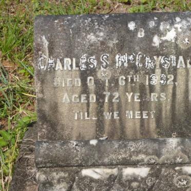 McCRYSTAL Charles S. -1932
