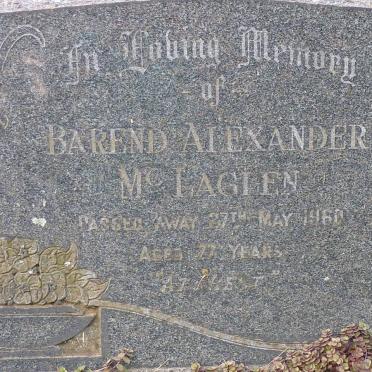 McLAGLEN Barend Alexander -1960
