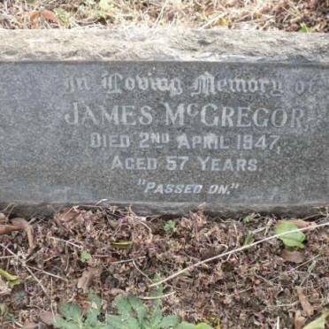 McGREGOR James -1947