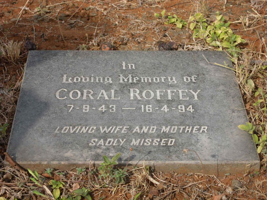McCANN William Edward -1959 &amp; Ada Eileen -1978 :: ROFFEY Coral 1943-1994
