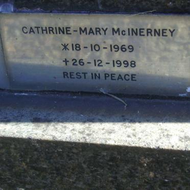 McINERNEY Cathrine-Mary 1969-1998