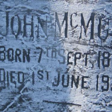 McMULLEN John 1868-1957