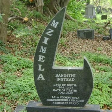MZIMELA Bangithi Instead 1964-2002