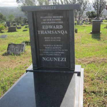 MKHIZE Edward Thamsanqa 1941-2010
