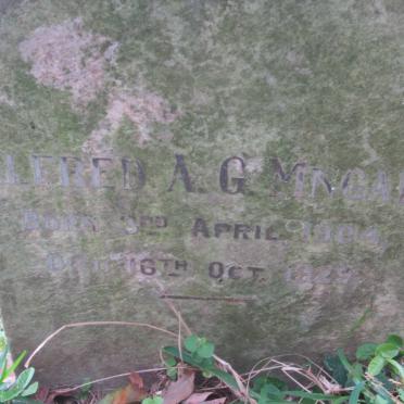 MNGADI Alfred A.G. 1904-1929