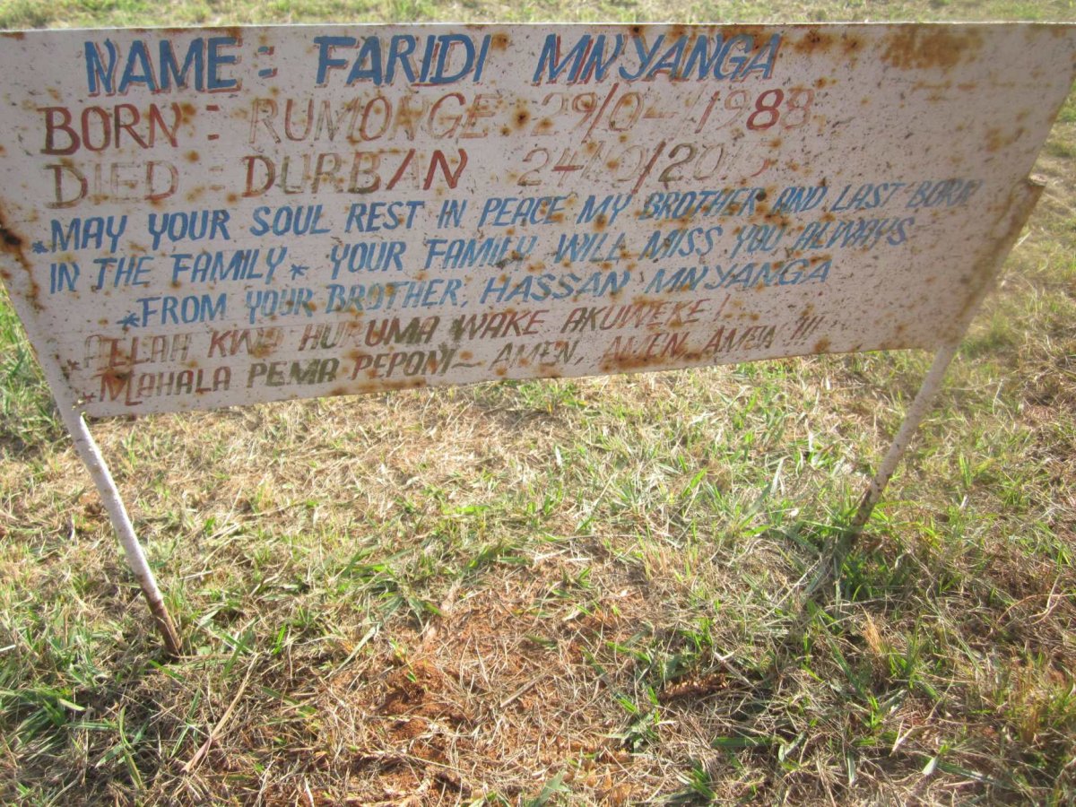 MNYANGA Faridi 1988-2015