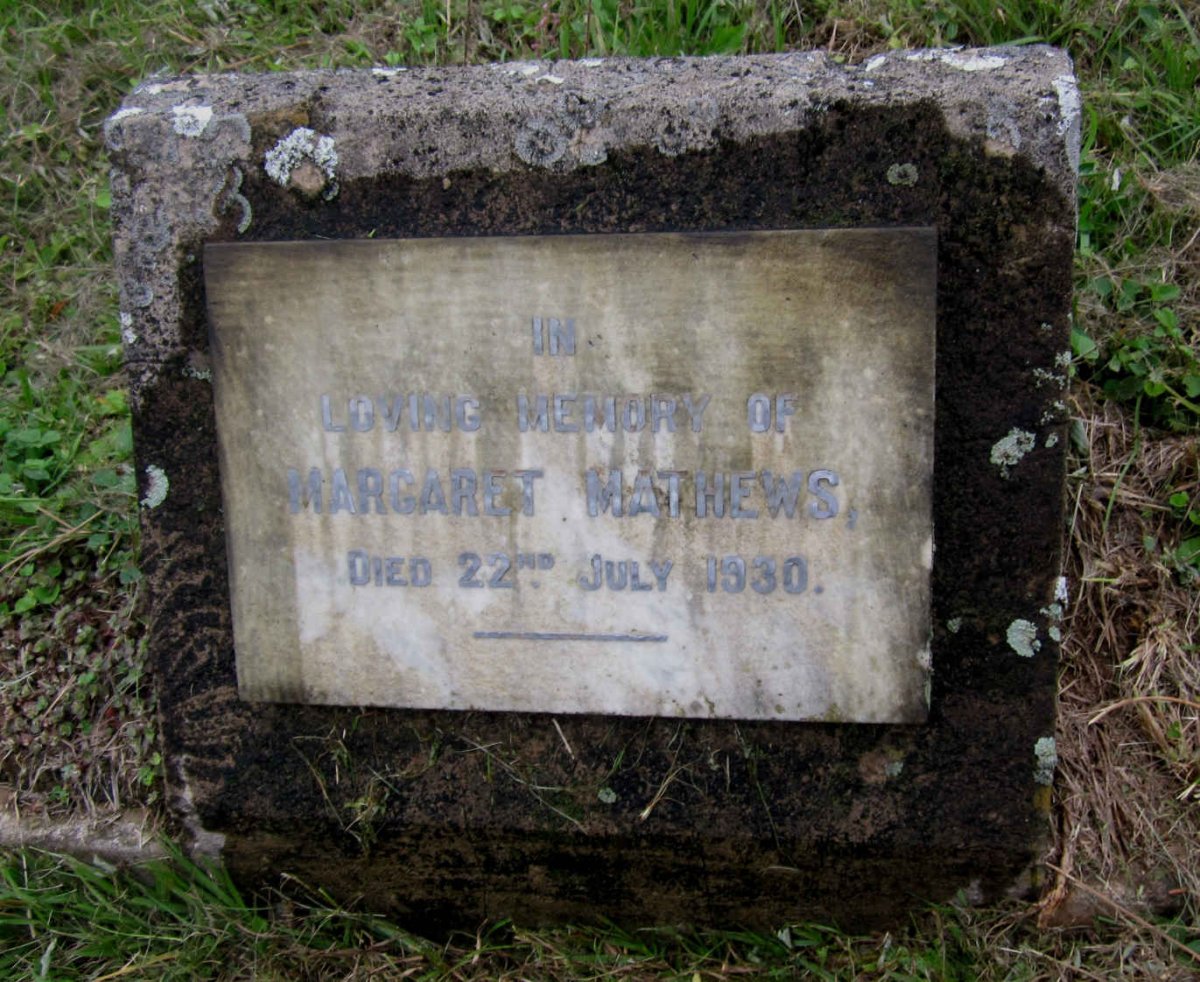 MATHEWS Margaret -1930
