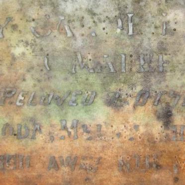 MAREE May Caroline -1961
