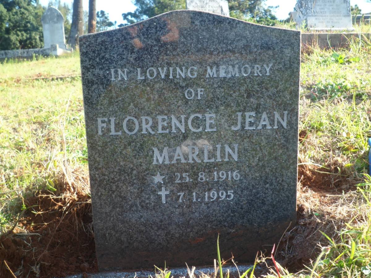 MARLIN Florence Jean 1916-1995