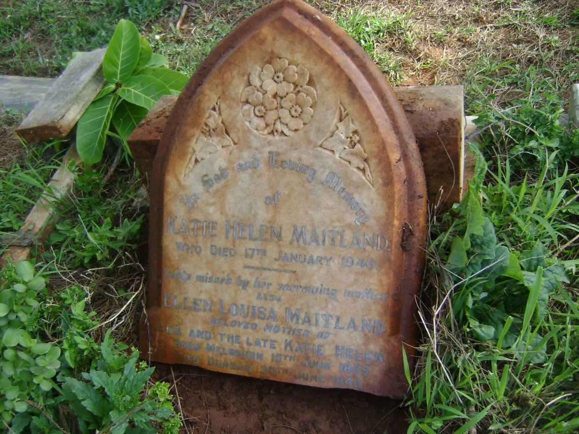 MAITLAND Ellen Louisa 1855-1940 :: MAITLAND Katie Helen -1940