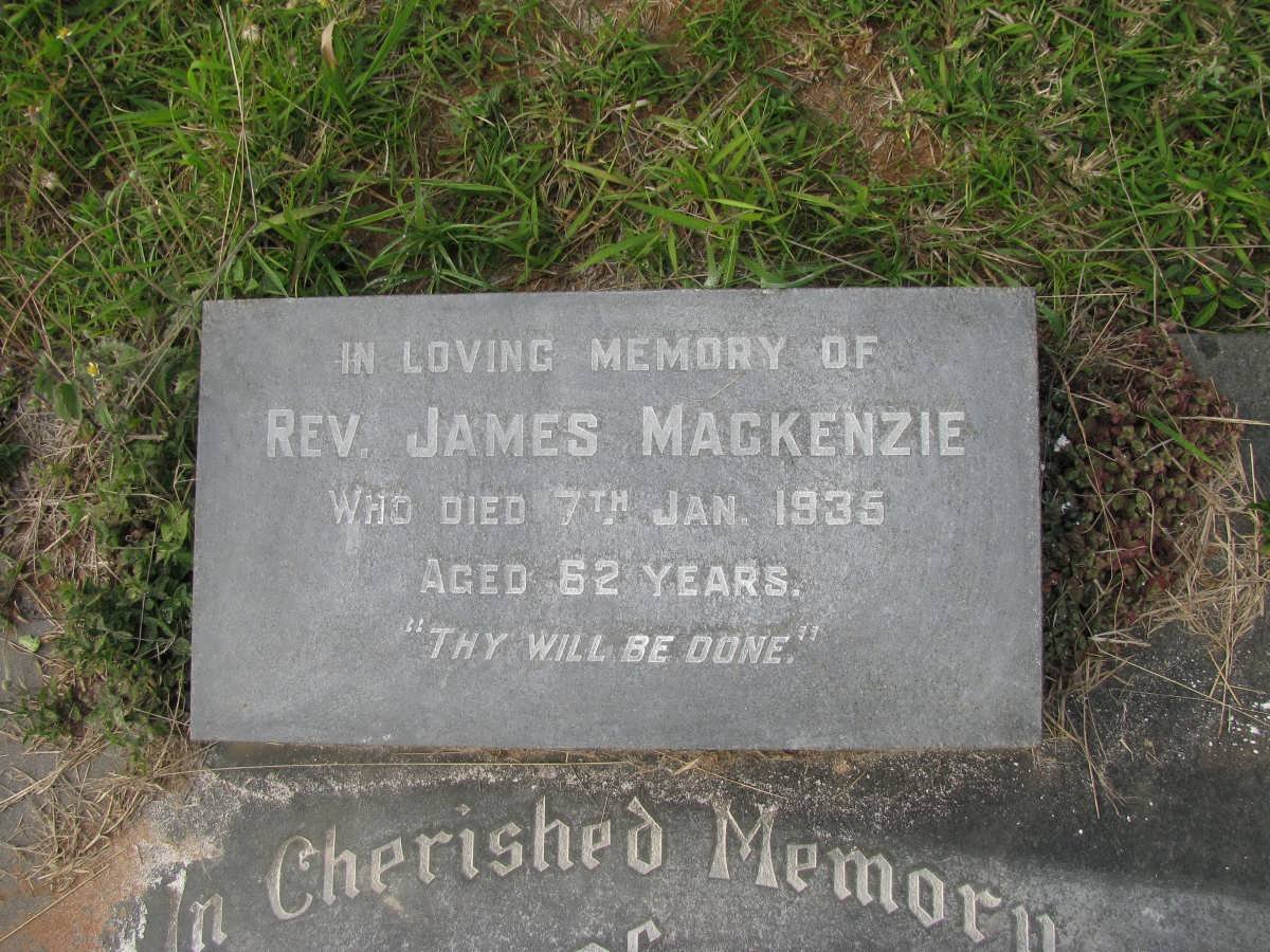 MACKENZIE James -1935 :: MACKENZIE Donald James -1942 :: MACKENZIE Florence nee Le ROUGETEL 1884-1970