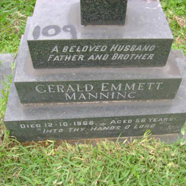 MANNING Gerald Emmett -1966