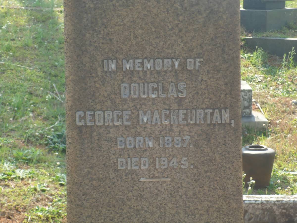 MACKEURTAN Douglas George 1887-1945