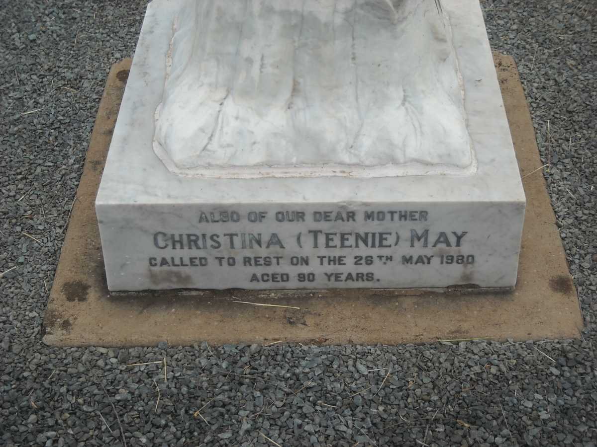 MAY Thomas Hunt -1959 &amp; Christina -1980 :: MAY Gwen -1925