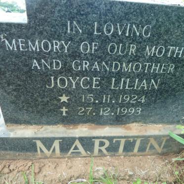 MARTIN Joyce Lilian 1924-1993