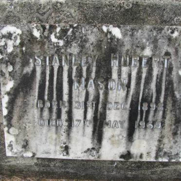 MASON Stanley Hubert 1898-1959