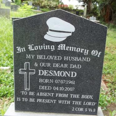 MARIMUTHU Desmond 1961-2007