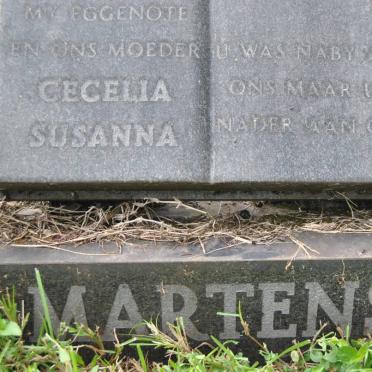 MARTENS Cecelia Susanna -1973