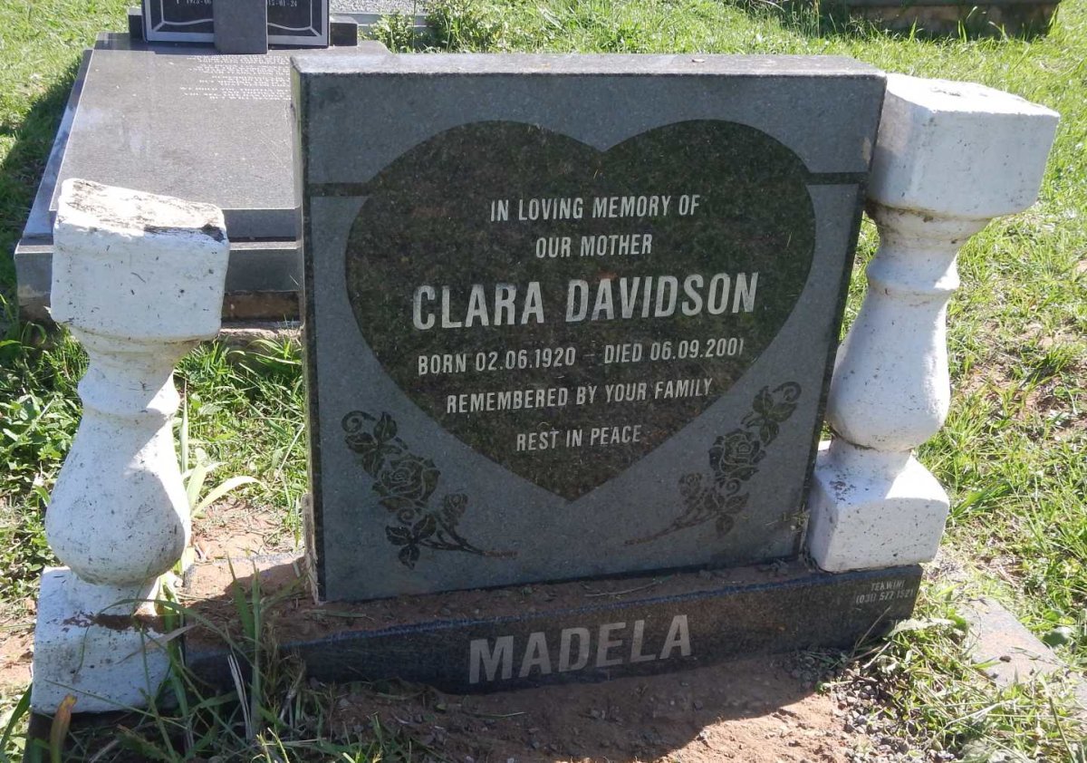 MADELA Clara Davidson 1920-2001