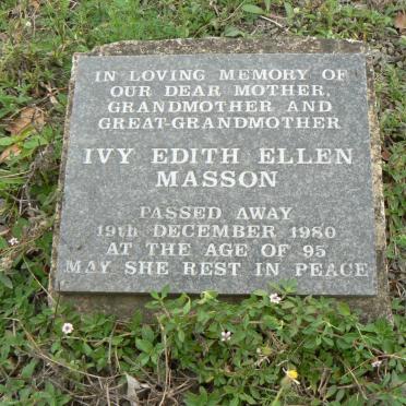 MASSON Ivy Edith Ellen -1980